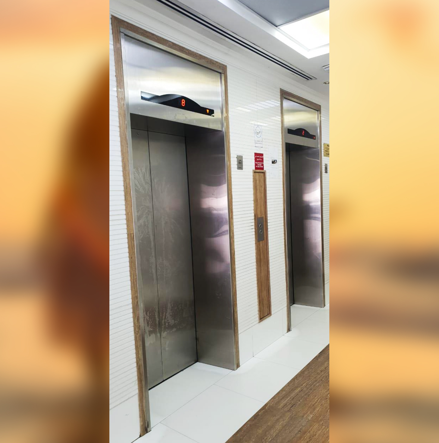 Lift Entrance Cladding – RRT Contracting LLC